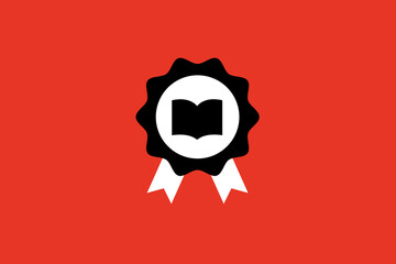 best book illustration.  Vector illustration  in flat style design.