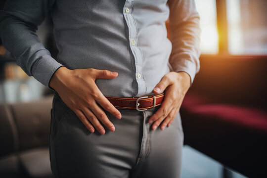 A person has Ulcerative Colitis 
