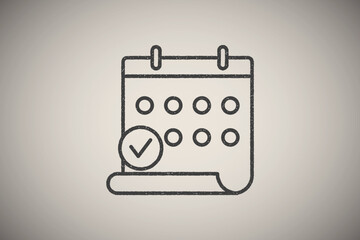 building with columns icon vector illustration in stamp style