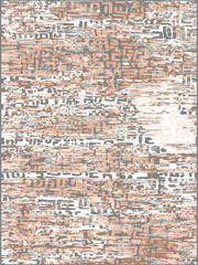 Ethnic Vector Repeat Print. Beige Aztec Geo Boho. Carpet Bohemian Ornament. Abstract Hand drawn Artwork. Indigo African Border. Graphic Geometric Tile.