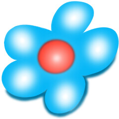 Flower stickers