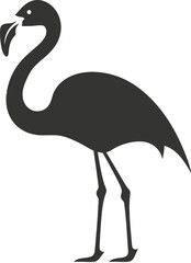 Flamingo bird icon