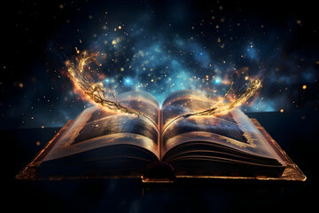 Enchanted Book A World of Space and Lights Awaits