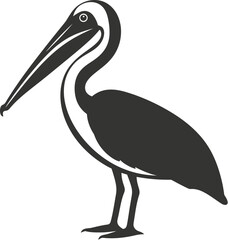 Pelican bird icon