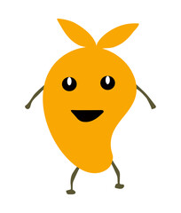 Retro, Mango  vector Craft Design. T-shirt Design. Illustration