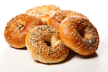 bagels with sesame seeds