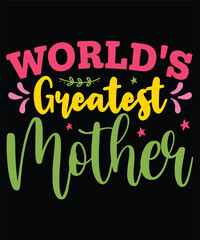 mother's day svg design
