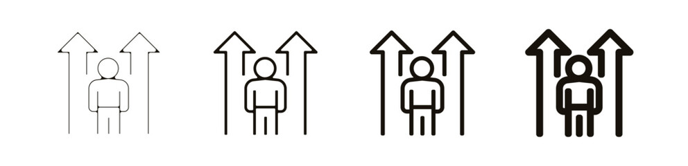 Objectif Teambuilding entreprise travail pictogramme icône et symbole logo