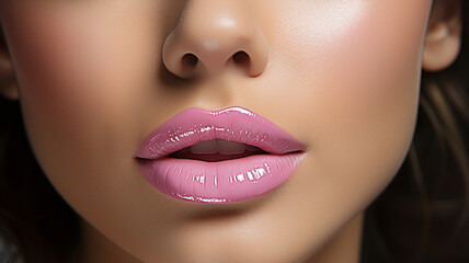 Fototapeta premium portrait of a beautiful woman in a wet dress with water drops