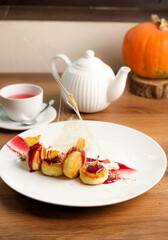 glintwein autumn menu grok pasta pumpkin halloween pizza croissant soup drink tea cheescakes meats