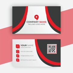 professional business card vector template