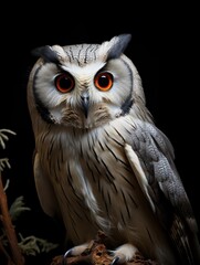northern white-faced owl