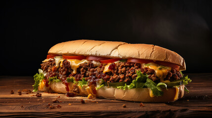 Chopped Cheese Sandwich