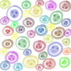 seamless pattern with circles