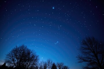 Fototapeta premium cluster of stars in the night sky