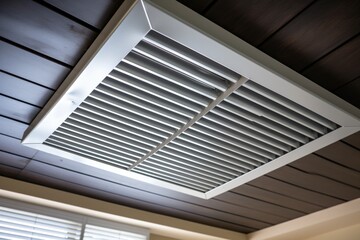 Obraz premium ventilation grille installed on a ceiling