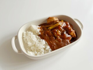 Tomato-based Japanese style curry