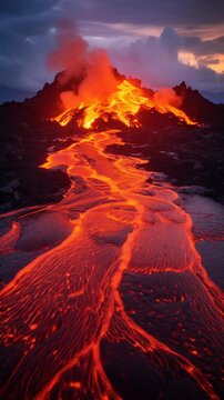 volcanic erruption