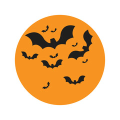 Colorful Halloween elements: witch, ghost, spooky castle, mummy, skeleton, cute pumpkin. Perfect for scrapbooking, greeting cards, party invitations, posters, tags, kits and party stickers