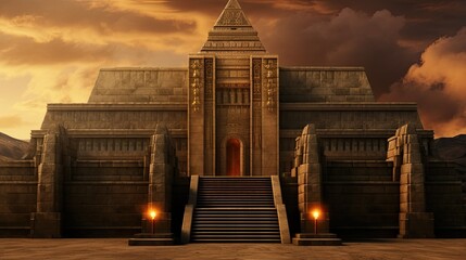 Temple of Solomon - obrazy, fototapety, plakaty