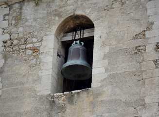 Fototapeta premium Close up of Bell of a church