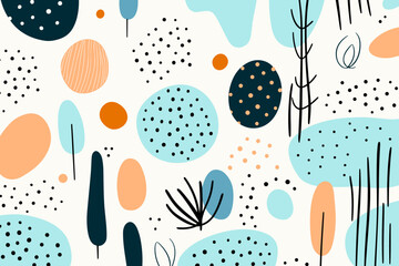 hristmas winter seamless pattern, abstract style. Good for fashion fabrics, children’s clothing, T-shirts, postcards, email header, wallpaper, banner, posters, events, covers, advertising, and more.