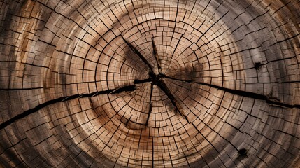 Texture of Tree Stump. Wooden Background