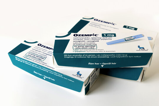Ozempic Insulin injection pen or insulin cartridge pen for diabetics.