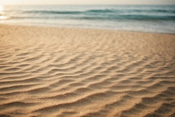 waves on the sand