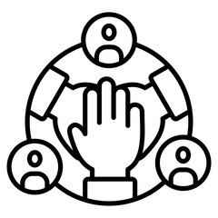 Team Collaboration Icon