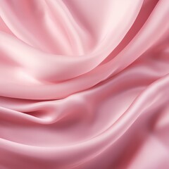 Obraz premium pink satin background - generative ai
