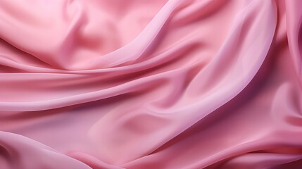 Obraz premium pink satin background - generative ai