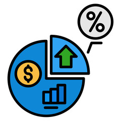 Profit Margin Icon
