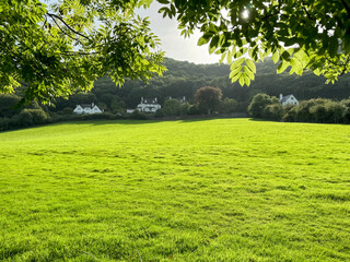 The house at the foot of the forest. Exmoor National Park