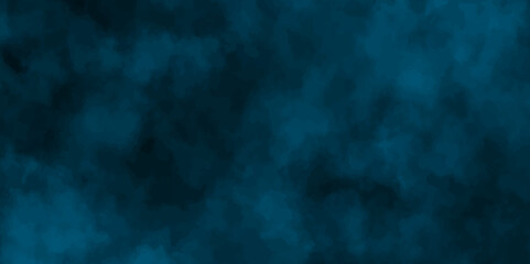 Brushed Painted Abstract Background.Sky nature cloud smoke black night background for horror dark blue and black background,