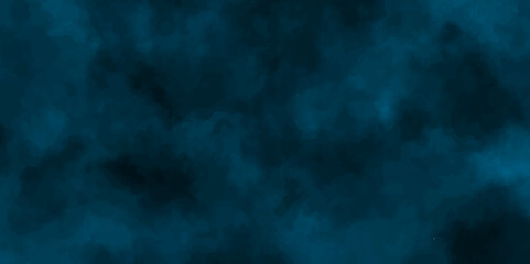 Brushed Painted Abstract Background.Sky nature cloud smoke black night background for horror dark blue and black background,