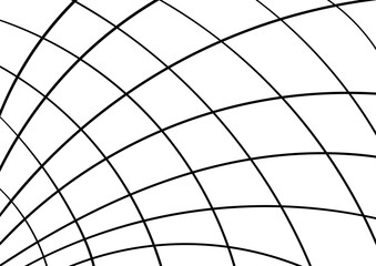 hand drawn curved background. hand drawn curved grid