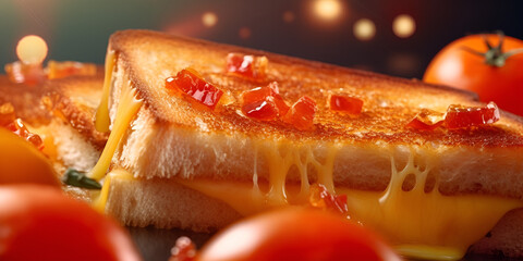 beans in tomato on a plate close-up. horizontal ,Beans with tomato sauce and sausage

