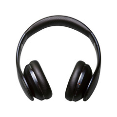 Headphones isolated on a transparent background