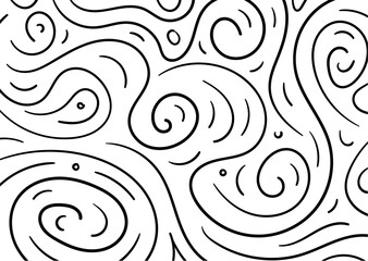 hand drawn geometric background. doodle geometric background