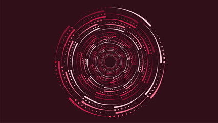 Fototapeta premium Abstract spiral round vortex logo type background. This creative background can be used as a banner or website landing page.