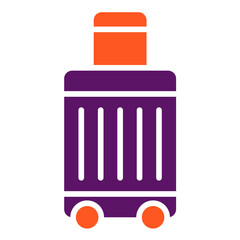 Luggage Vector Icon Design Illustration