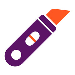 Paper Cutter Vector Icon Design Illustration