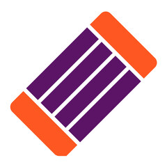 Eraser Vector Icon Design Illustration