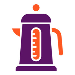 Electric Kettle Vector Icon Design Illustration