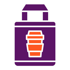 Take Away Vector Icon Design Illustration