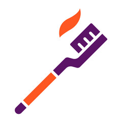 Toothbrush Vector Icon Design Illustration