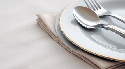 This close-up showcases a rustic cutlery set with charming wooden handles, perfect for farmhouse kitchens.