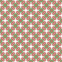 Multi color seamless abstract pattern. Background and backdrop. Multi Colored. Colorful ornamental design. Colored mosaic ornaments. Vector graphic illustration. EPS10.