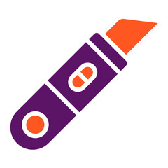 Cutter Vector Icon Design Illustration